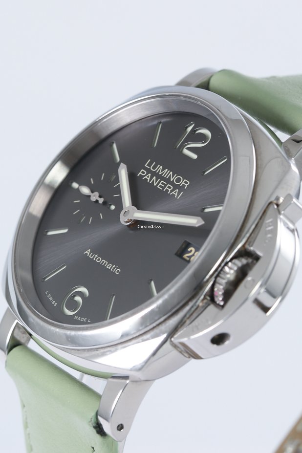 IMG_9081 Panerai Luminor Due Mens watch Unisex Automatic Steel PAM 00755 Replica 5