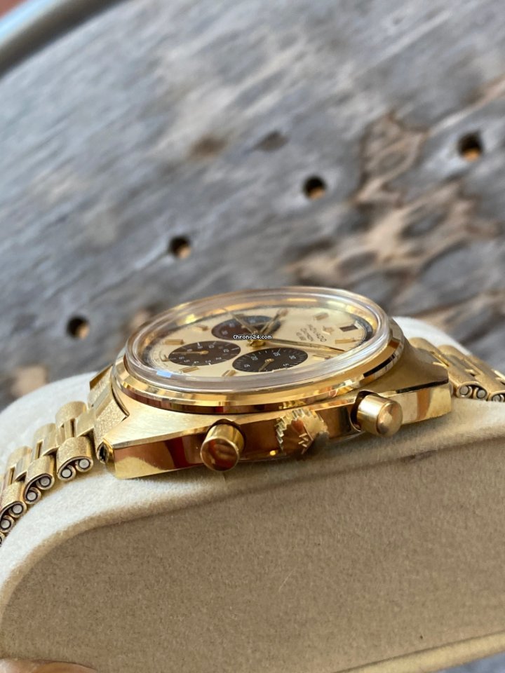 Movado Datron Mens watch Unisex Automatic Gold Steel 434-705-502 Replica 5