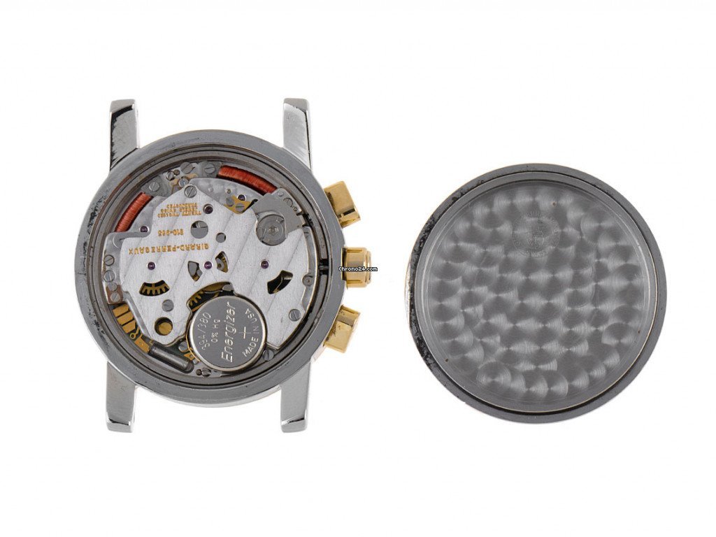 IMG_9081 Girard Perregaux GP 7000 Mens watch Unisex Quartz Steel 7700 Replica 5