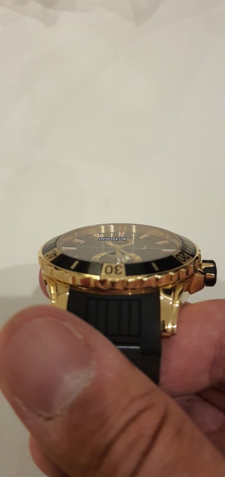 Ulysse Nardin Diver Chronometer Mens watch Unisex Automatic Rose gold 266-10-3C 92 Replica 5