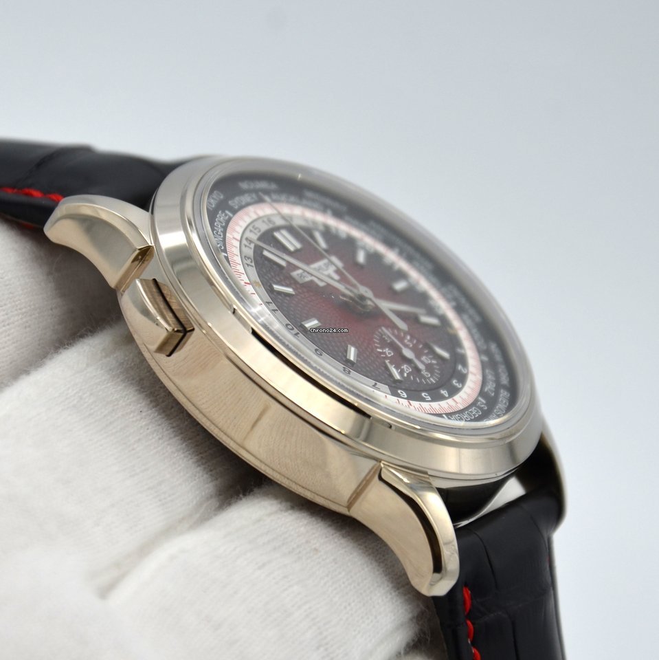 IMG_9081 Patek Philippe World Time Chronograph Mens watch Unisex Automatic White gold 5930G-011 Replica 5
