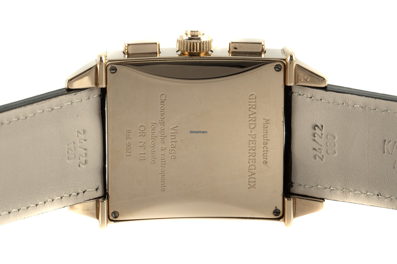 Girard Perregaux Mens watch Unisex Automatic Yellow gold 9021 Replica 5