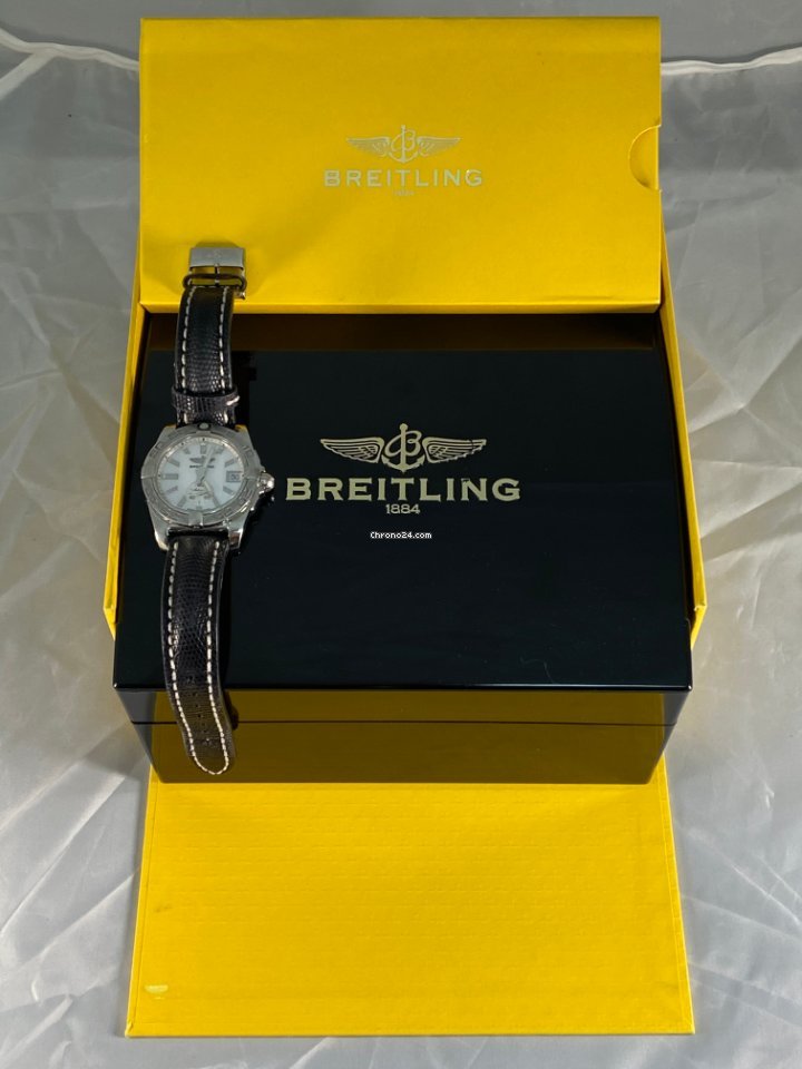 IMG_9081 Breitling Galactic 36 Womens watch Automatic Steel A37330121A1X1 Replica 5