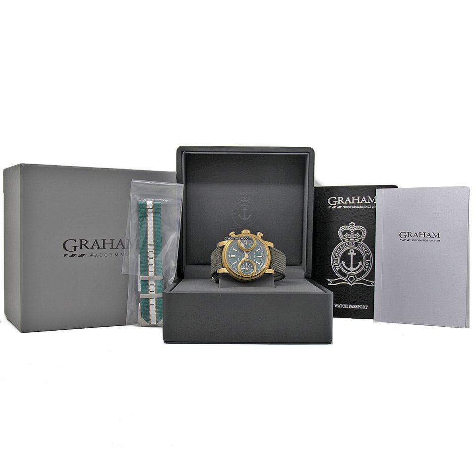 Graham Swordfish Mens watch Unisex Automatic Bronze 2SXAK.G01A Replica 5