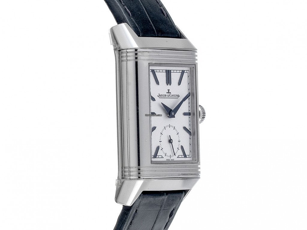 IMG_9081 Jaeger-LeCoultre Reverso Duoface Mens watch Unisex Manual winding Steel Q3908420 Replica 5