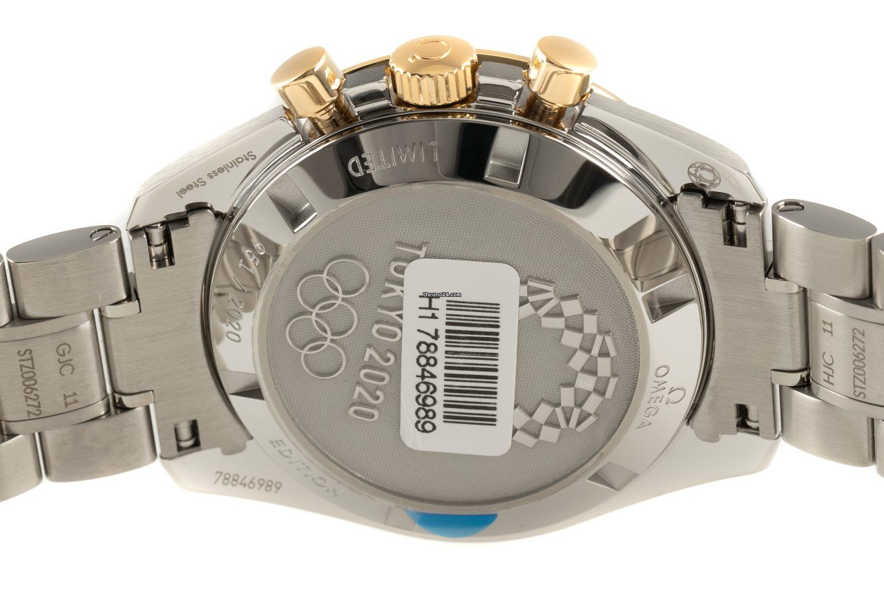 IMG_9081 Omega Speedmaster Mens watch Unisex Manual winding Gold Steel 522.20.42.30.01.001 Replica 5