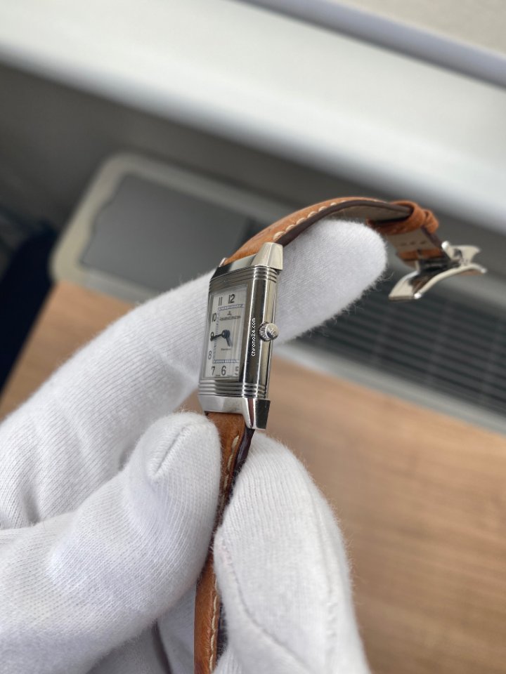 IMG_9081 Jaeger-LeCoultre Reverso Lady Womens watch Manual winding Steel Q2608410 Replica 5
