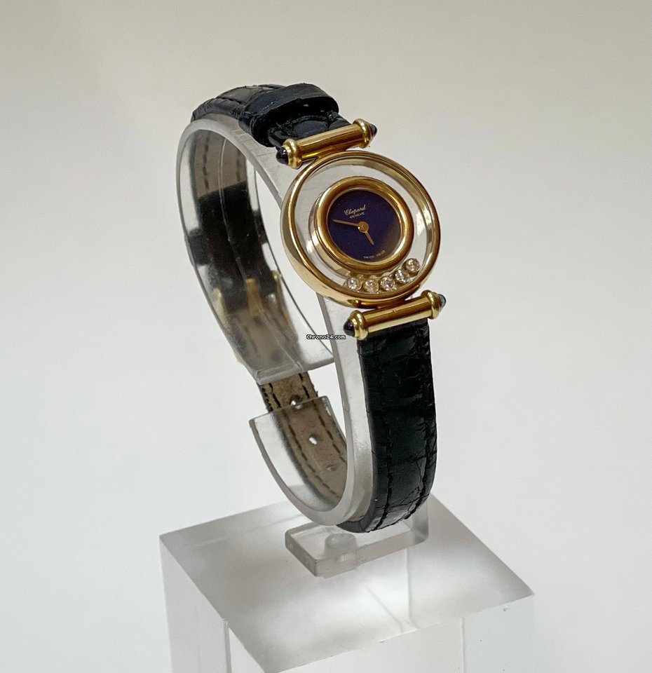 IMG_9081 Chopard Happy Diamonds Womens watch Quartz Yellow gold 20 4780-23 Replica 5