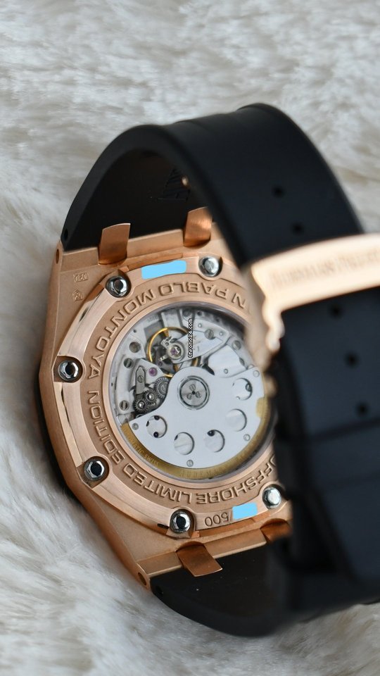 Audemars Piguet Royal Oak Offshore Chronograph Mens watch Unisex Automatic Rose gold 26030RO.OO.D021IN.01 Replica 5