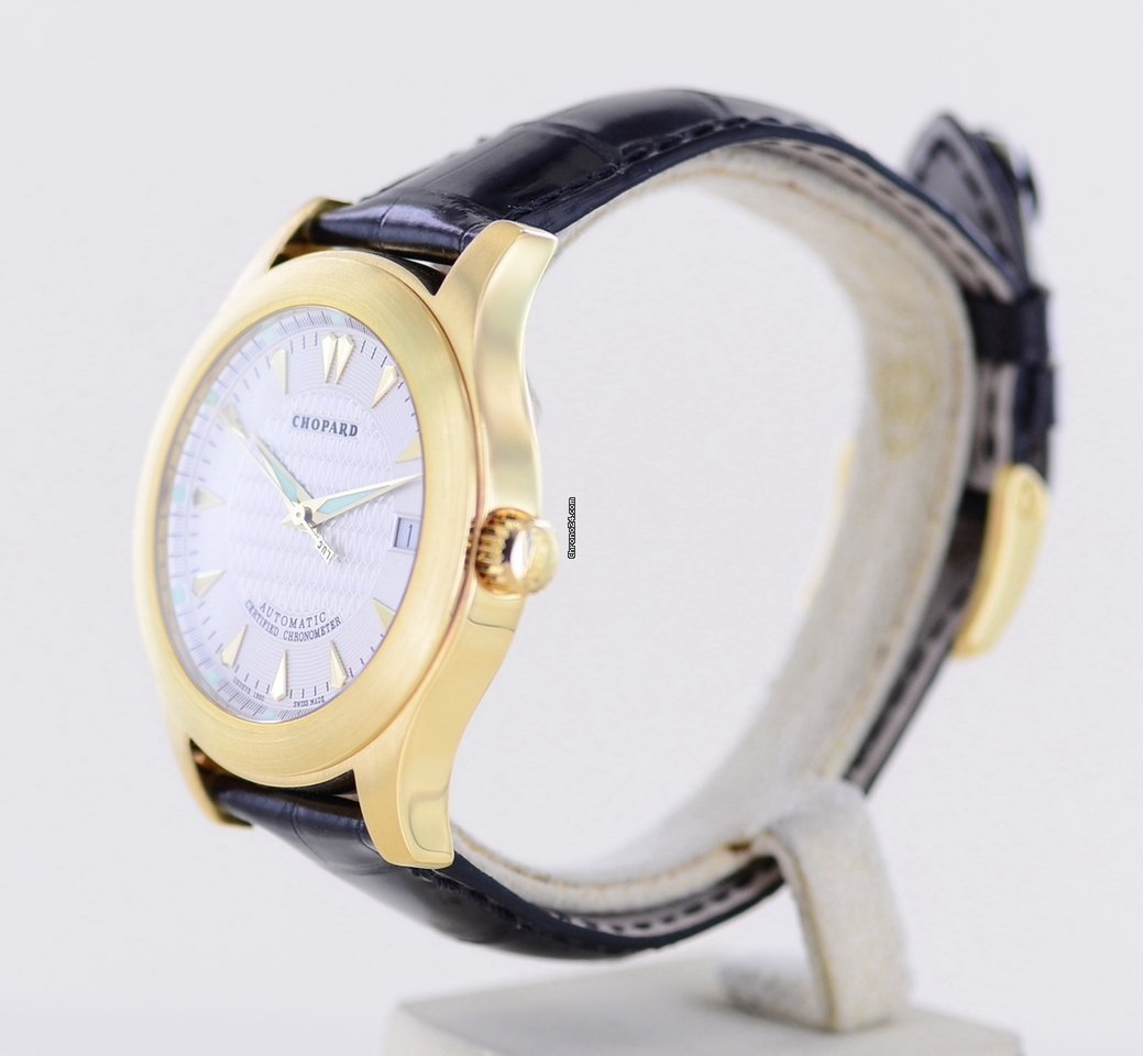 IMG_9081 Chopard L.U.C Mens watch Unisex Automatic Yellow gold 16 2000 Replica 5