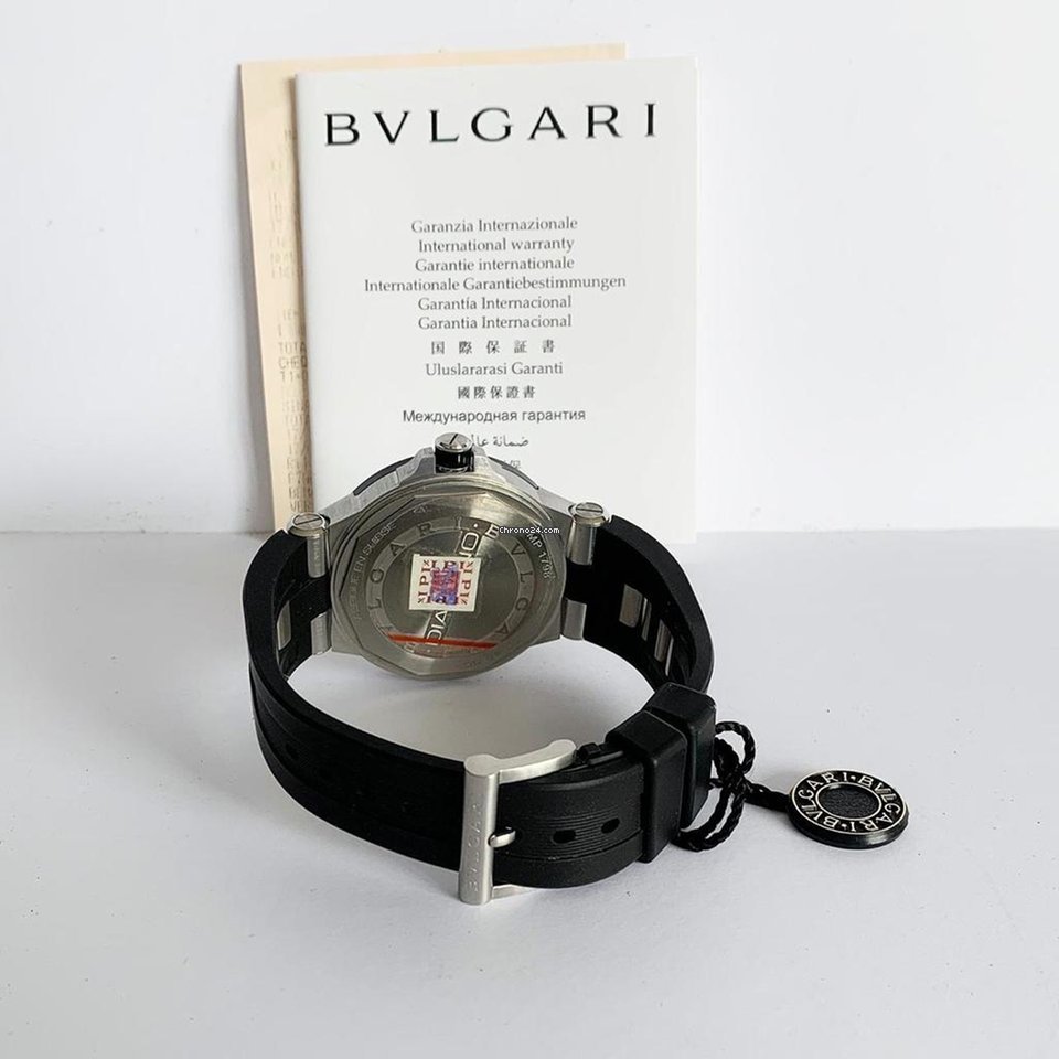 IMG_9081 Bulgari Diagono Mens watch Unisex Automatic Steel DG42BSCVD Replica 5