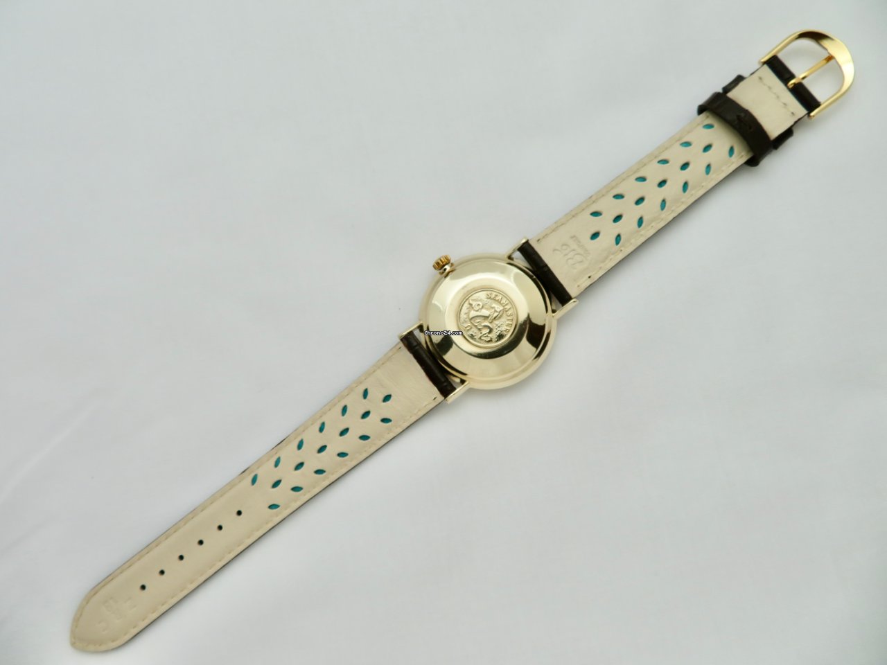 IMG_9081 Omega Mens watch Unisex Automatic Yellow gold LL6950-1 Replica 5