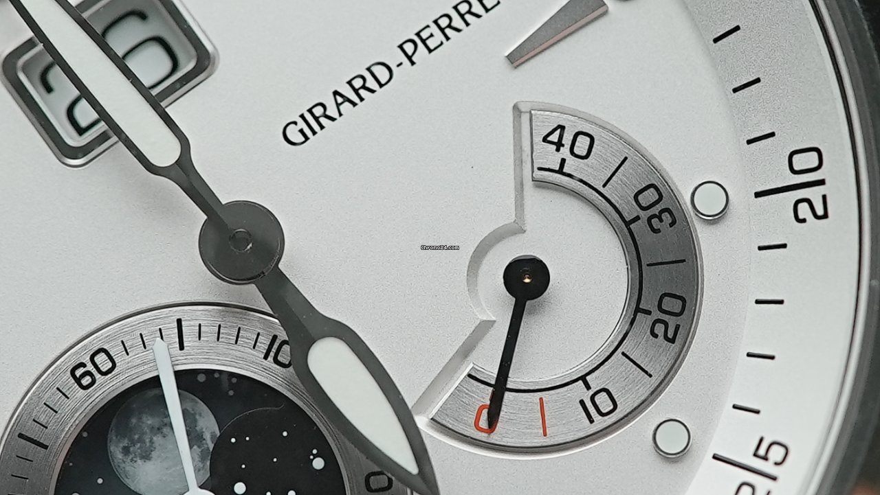 IMG_9081 Girard Perregaux Traveller Mens watch Unisex Automatic Steel 49650-11-131-BB6A Replica 5