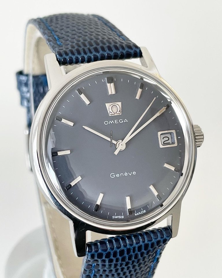IMG_9081 Omega Geneve Mens watch Unisex Manual winding Steel 136.070 Replica 5