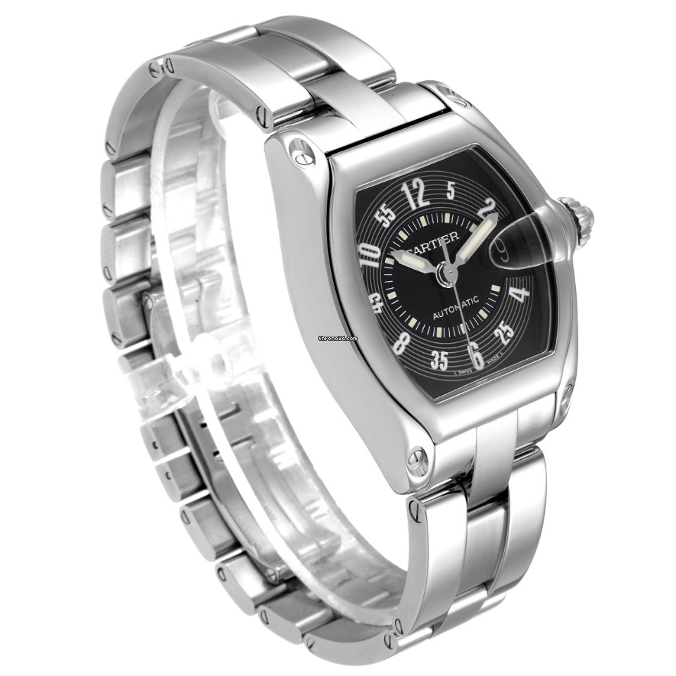Cartier Roadster Mens watch Unisex Automatic Steel W62004V3 Replica 5