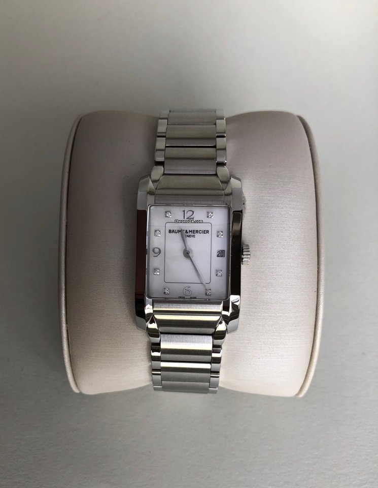 IMG_9081 Baume & Mercier Hampton Womens watch Quartz Steel M0A10050 Replica 5