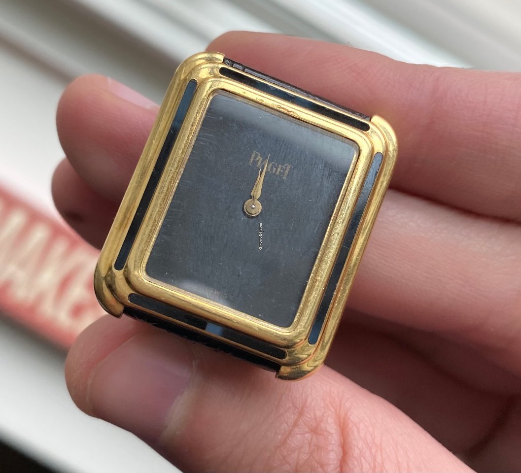 IMG_9081 Piaget Mens watch Unisex Manual winding Yellow gold Piaget 74108 Replica 5
