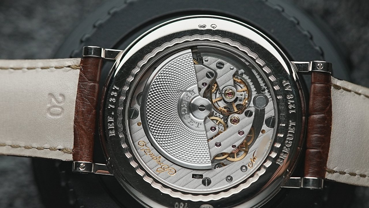 Breguet Classique Mens watch Unisex Automatic White gold 7337bb 1e 9v6 Replica 5
