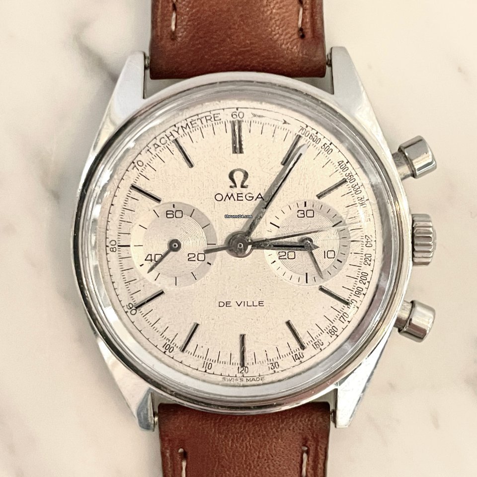 Omega De Ville Mens watch Unisex Manual winding Steel 145.017 Replica 5