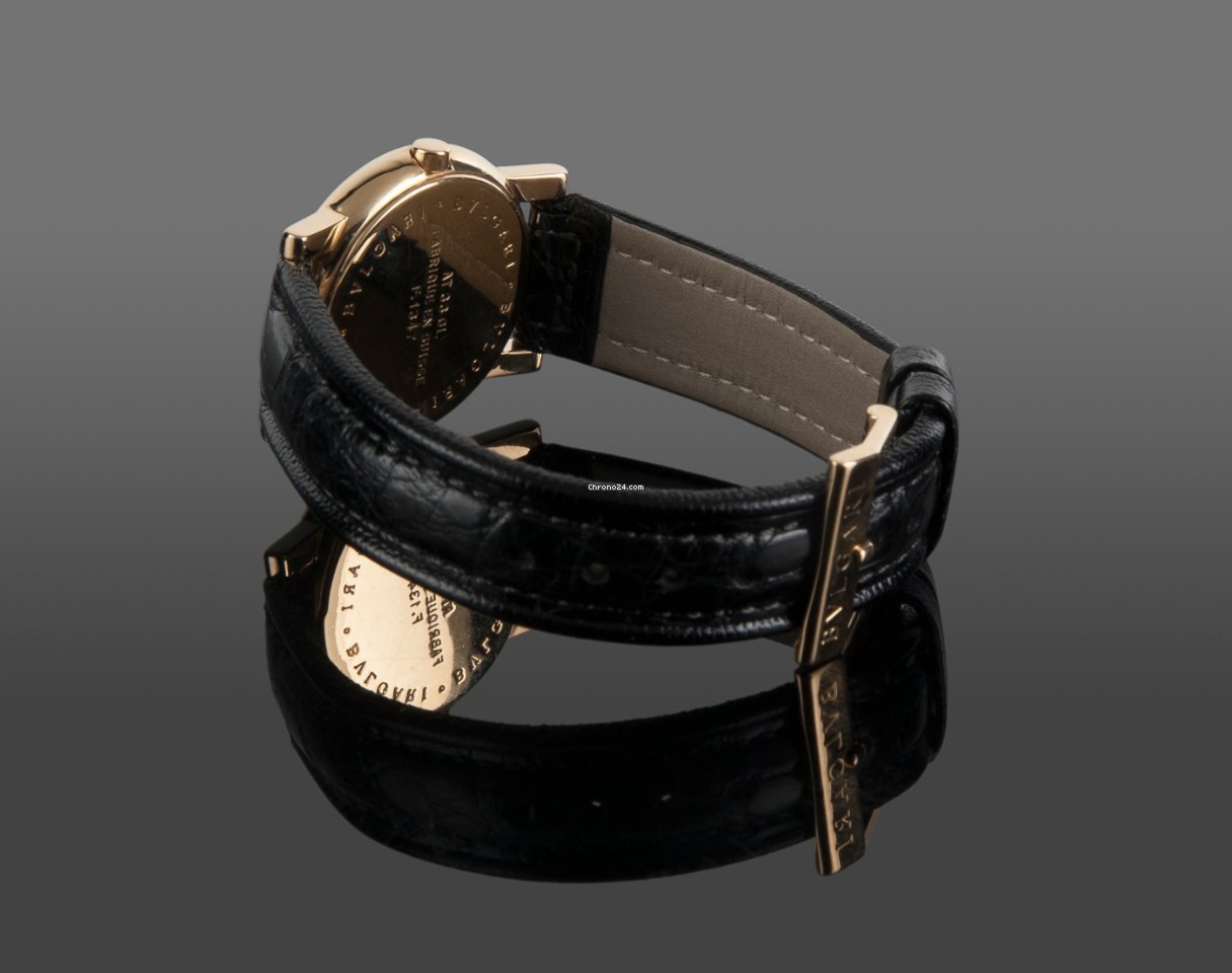 IMG_9081 Bulgari Mens watch Unisex Quartz Yellow gold AT33GL Replica 5