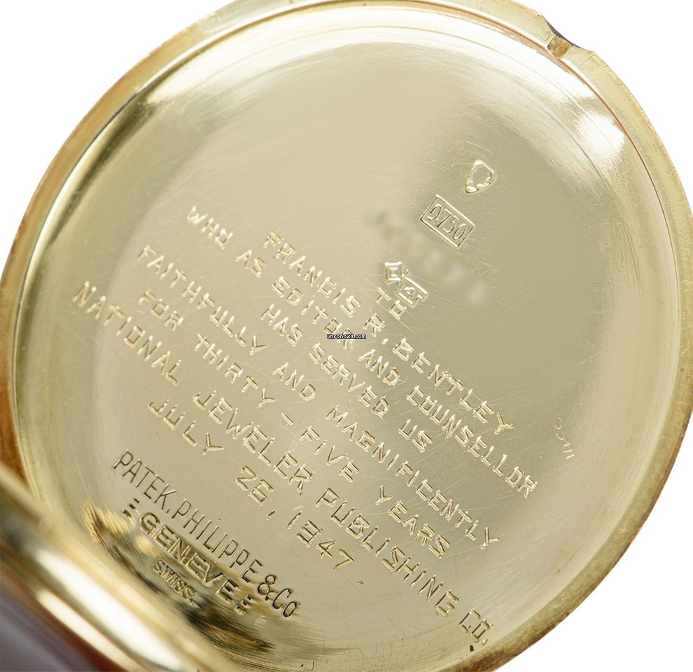 Patek Philippe Vintage Mens watch Unisex Manual winding Yellow gold 722 Replica 5