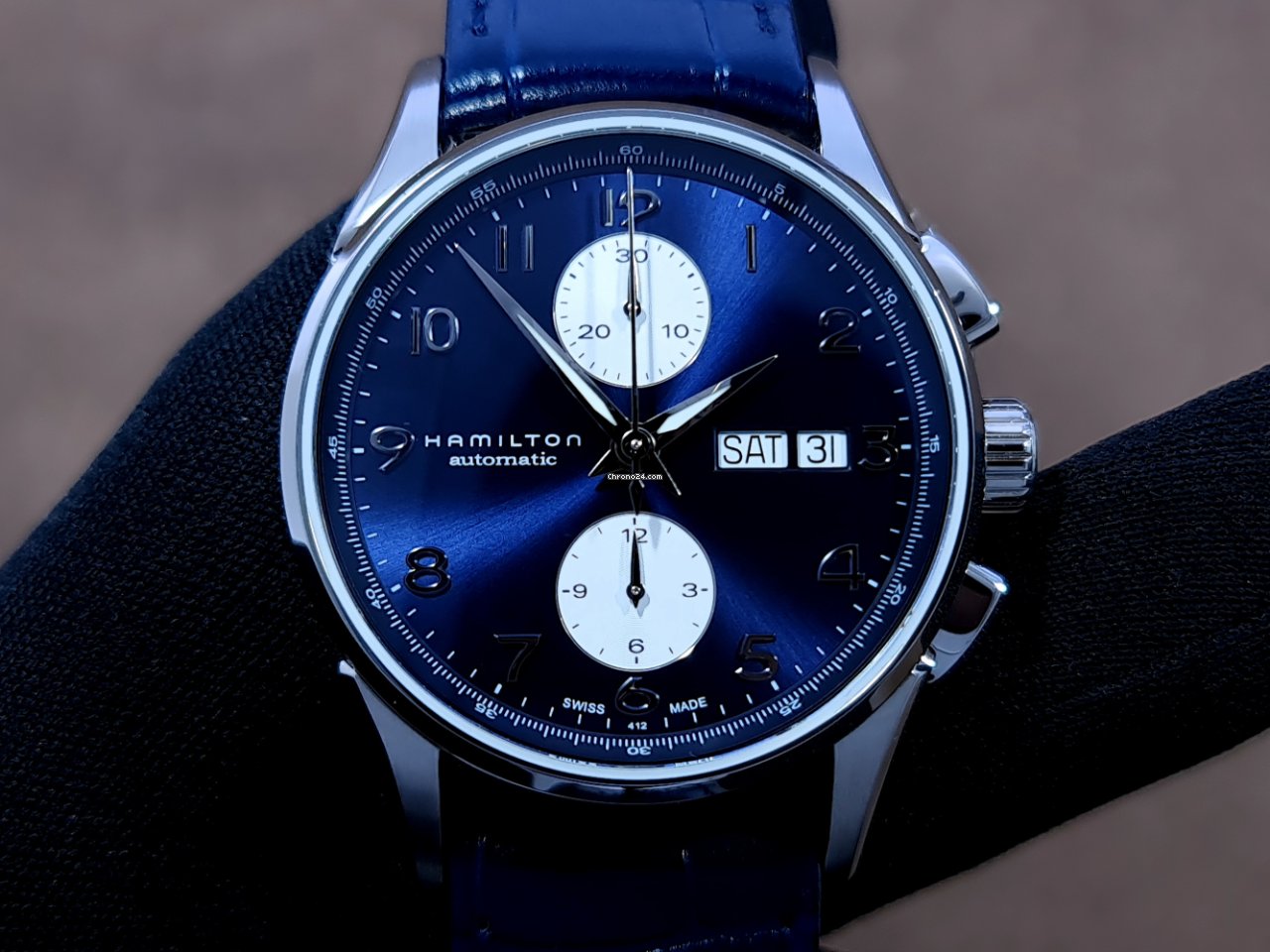 IMG_9081 Hamilton Jazzmaster Maestro Mens watch Unisex Automatic Steel H32576641 Replica 5