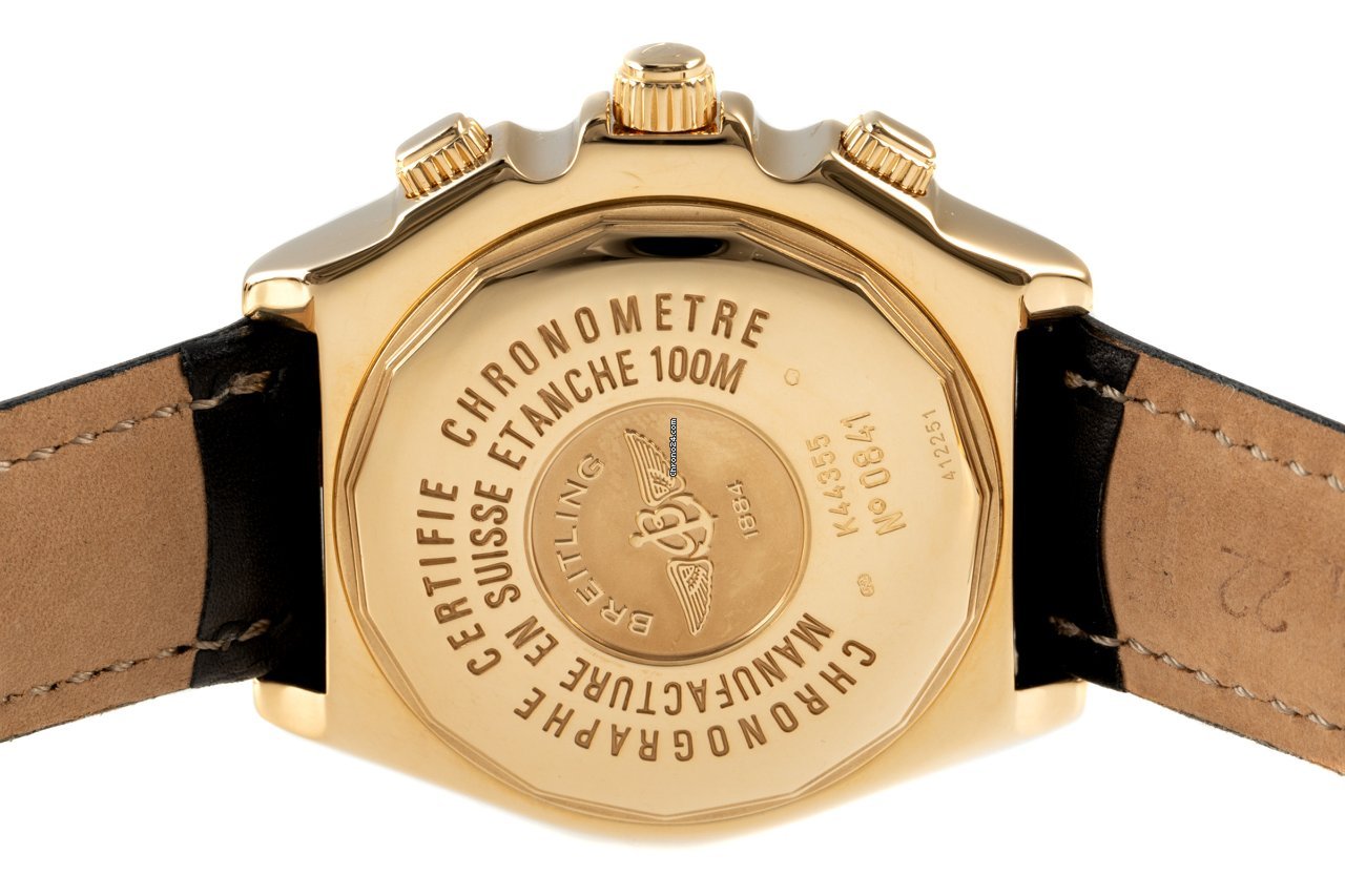 IMG_9081 Breitling Crosswind Special Mens watch Unisex Automatic Yellow gold K44355 Replica 5