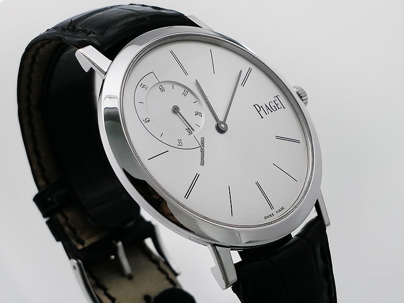 Piaget Altiplano Mens watch Unisex Manual winding White gold PI0522 Replica 5