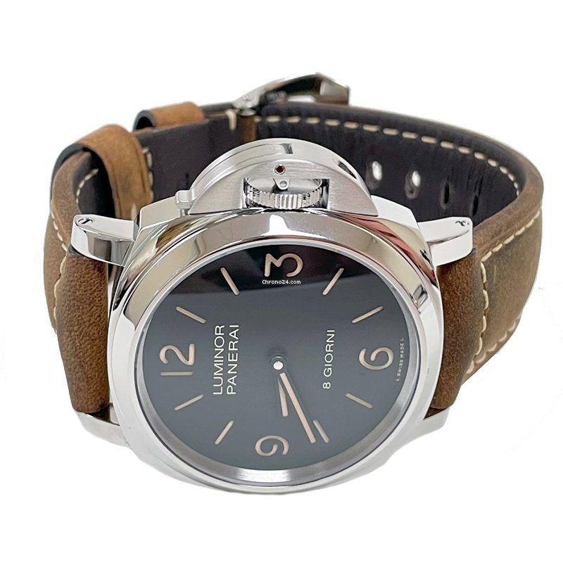IMG_9081 Panerai Luminor Base Mens watch Unisex Manual winding Steel PAM00914 Replica 5