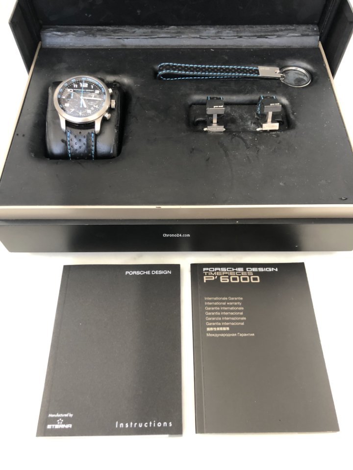 Porsche Design Dashboard Mens watch Unisex Automatic Titanium 6612.11.43.1179 Replica 5