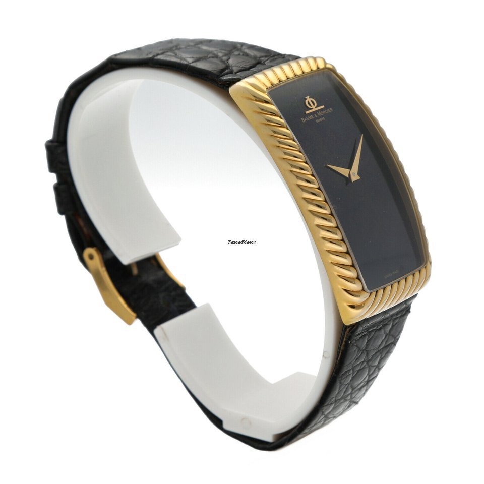 IMG_9081 Baume & Mercier Womens watch Manual winding Yellow gold 37081BZ Replica 5