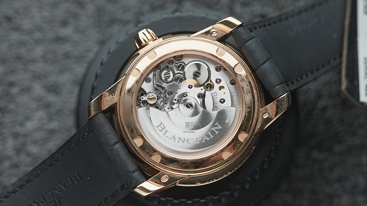 Blancpain L-Evolution Mens watch Unisex Automatic Rose gold 8866-3630-53b Replica 5