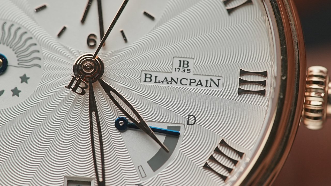 IMG_9081 Blancpain Villeret Ultra-Slim Mens watch Unisex Automatic Rose gold 6665-3642-55B Replica 5