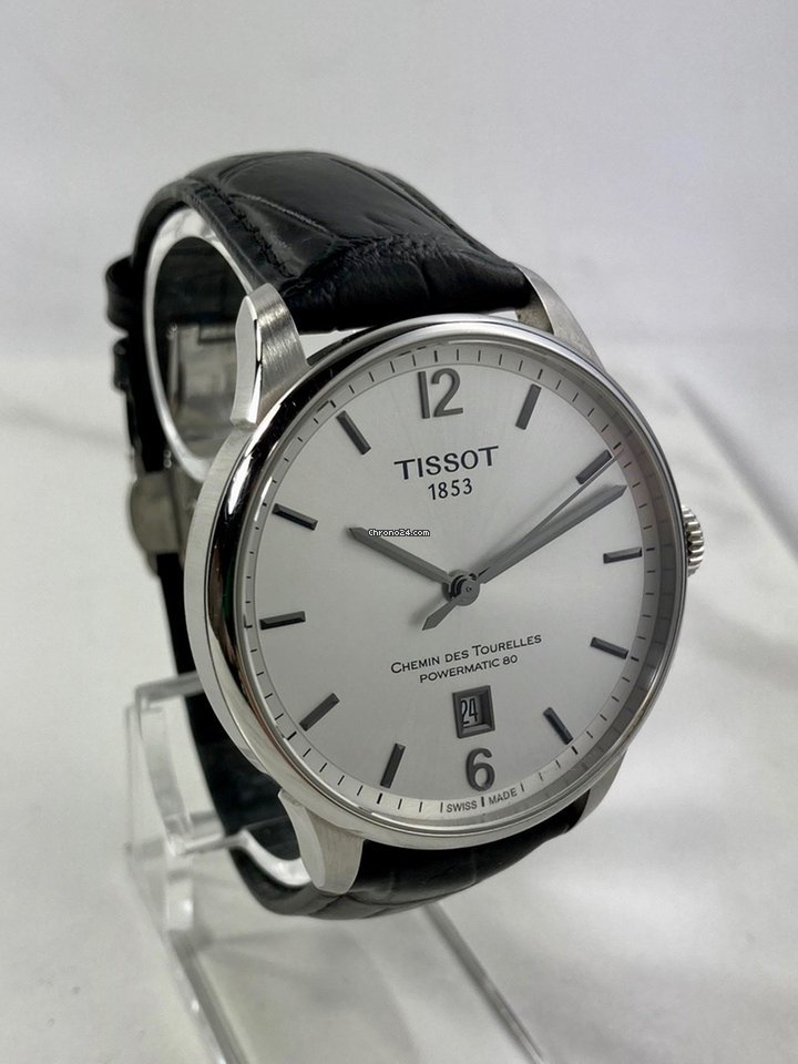 Tissot Chemin de Tourelles Mens watch Unisex Automatic Steel T099.407.16.037.00 Replica 5