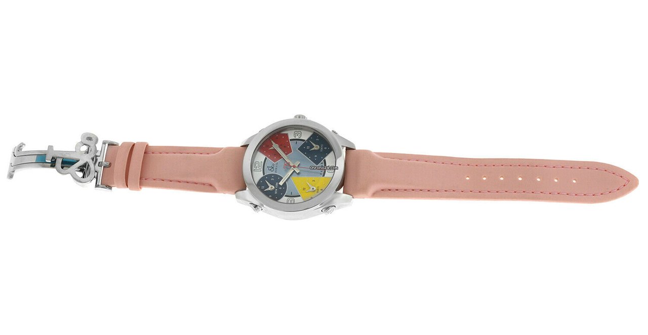 IMG_9081 Jacob & Co. Five Time Zone Quartz Steel JCM-7 Replica 5