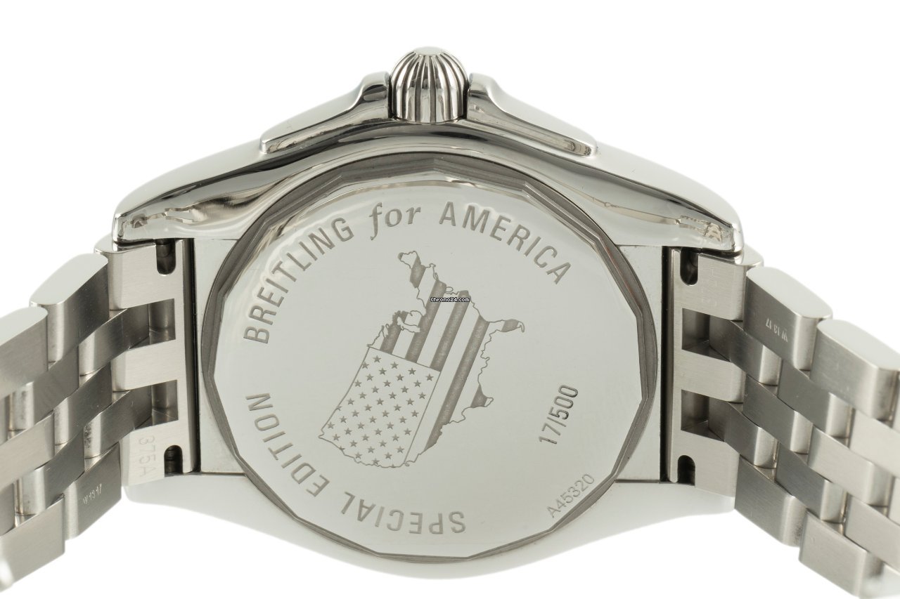 IMG_9081 Breitling Galactic 44 Mens watch Unisex Automatic Steel A45320 Replica 5