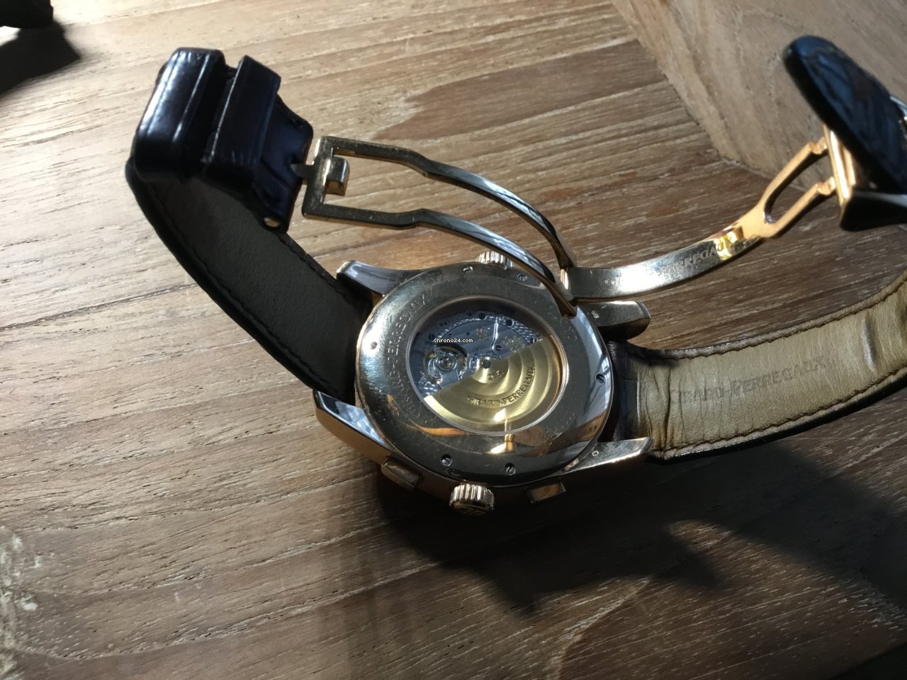 IMG_9081 Girard Perregaux WW.TC Mens watch Unisex Automatic Rose gold 49800-0-52-1041 Replica 5