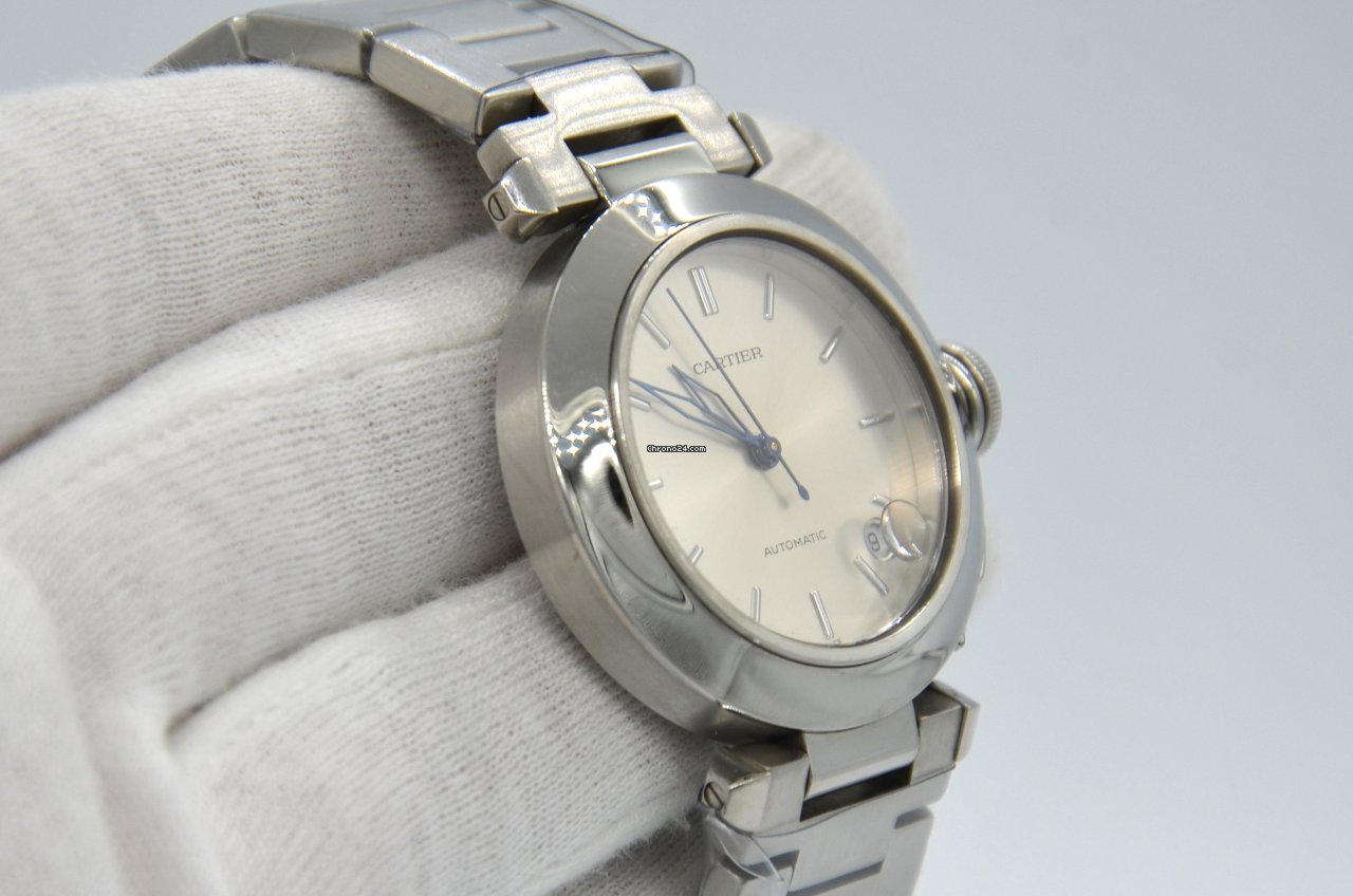 Cartier Pasha C Mens watch Unisex Automatic Steel 1031 	W31010M7 Replica 5