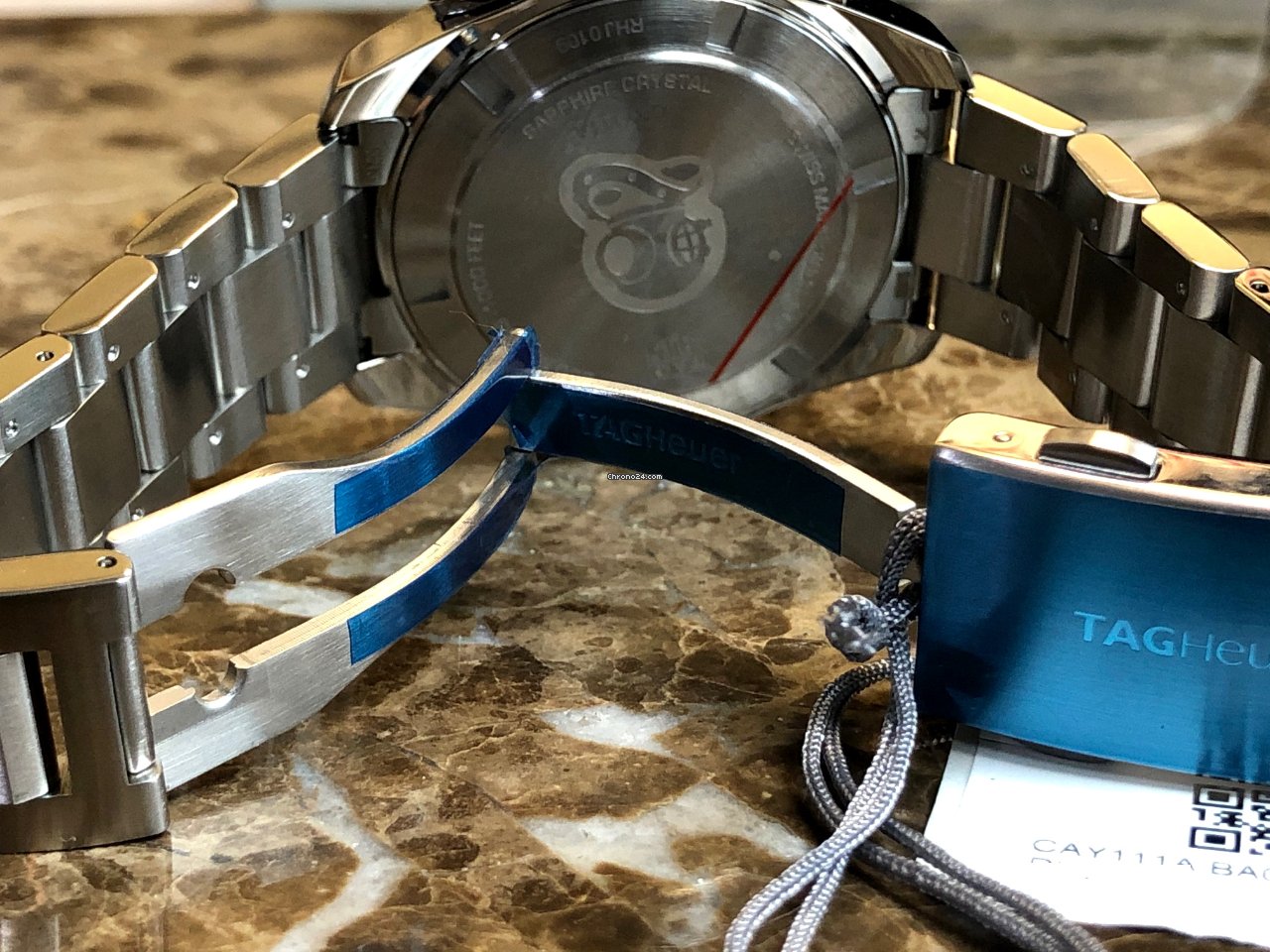 IMG_9081 TAG Heuer Aquaracer 300M Mens watch Unisex Quartz Steel CAY111A.BA0927 Replica 5
