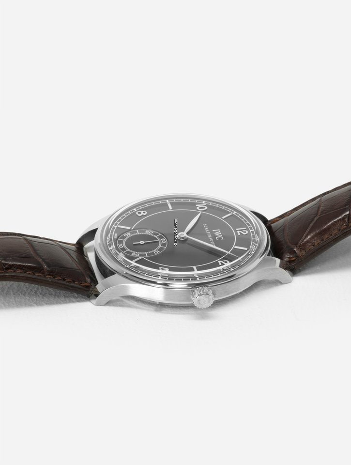 IWC Portuguese Hand-Wound Mens watch Unisex Manual winding White gold IW544504 Replica 5