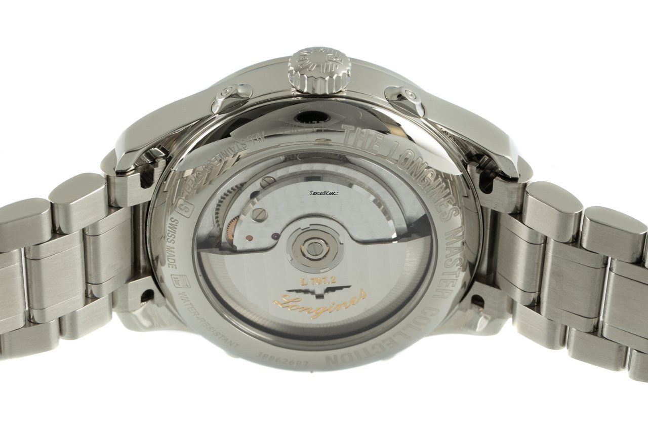IMG_9081 Longines Master Collection Mens watch Unisex Automatic Steel L2.738.4 Replica 5