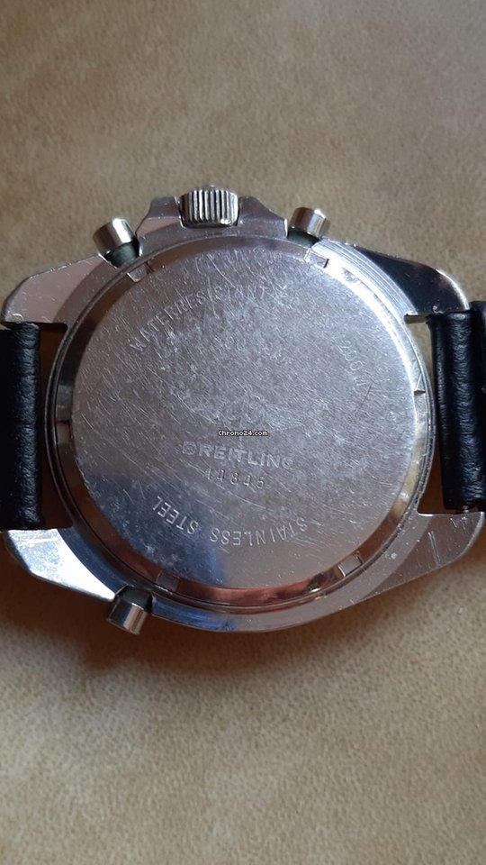 IMG_9081 Breitling Pluton Mens watch Unisex Quartz Steel 80191 Replica 5
