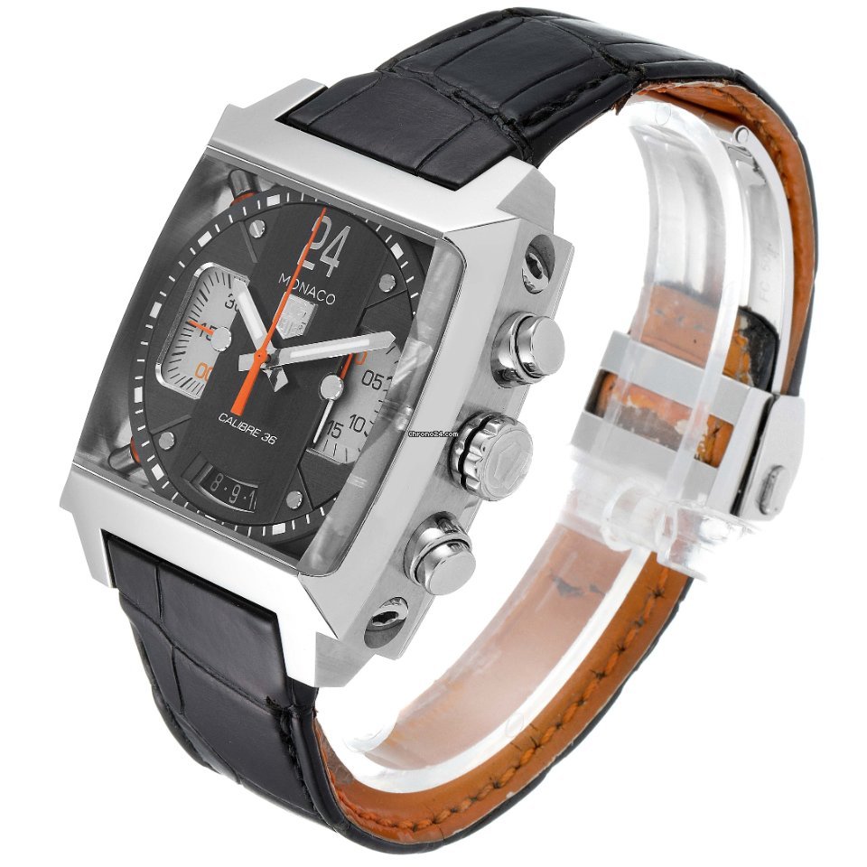 IMG_9081 TAG Heuer Monaco Calibre 36 Mens watch Unisex Automatic Steel CAL5112.FC6298 Replica 5
