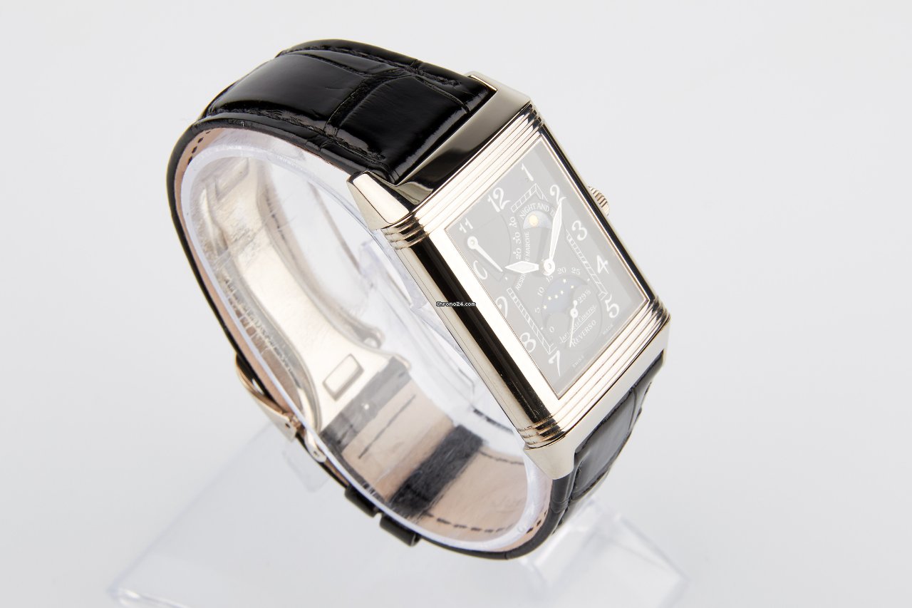 IMG_9081 Jaeger-LeCoultre Reverso Mens watch Unisex Manual winding White gold 270.3.63 Replica 5