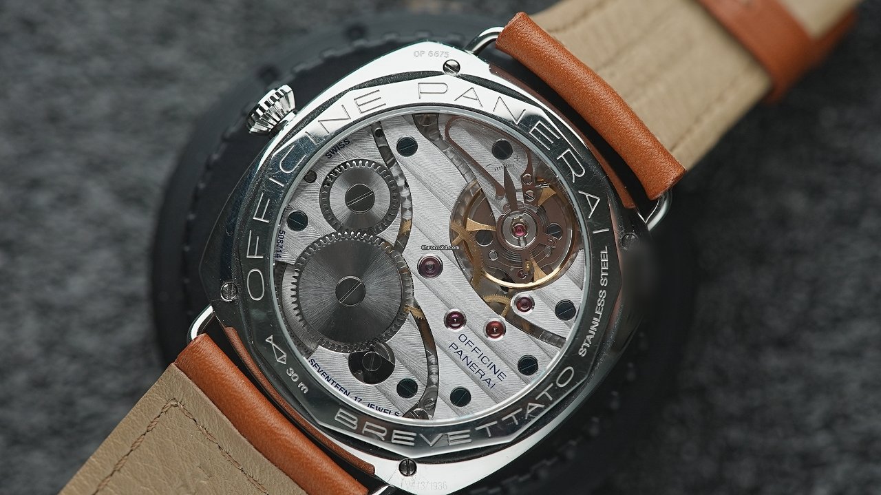 IMG_9081 Panerai Special Editions Mens watch Unisex Manual winding Steel PAM 00448 Replica 5