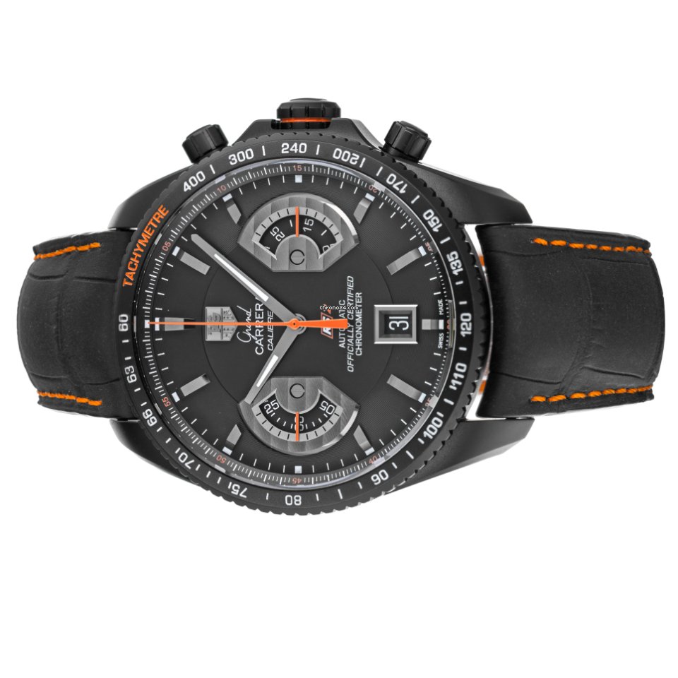 IMG_9081 TAG Heuer Grand Carrera Mens watch Unisex Automatic Titanium CAV518K.FC6268 Replica 5