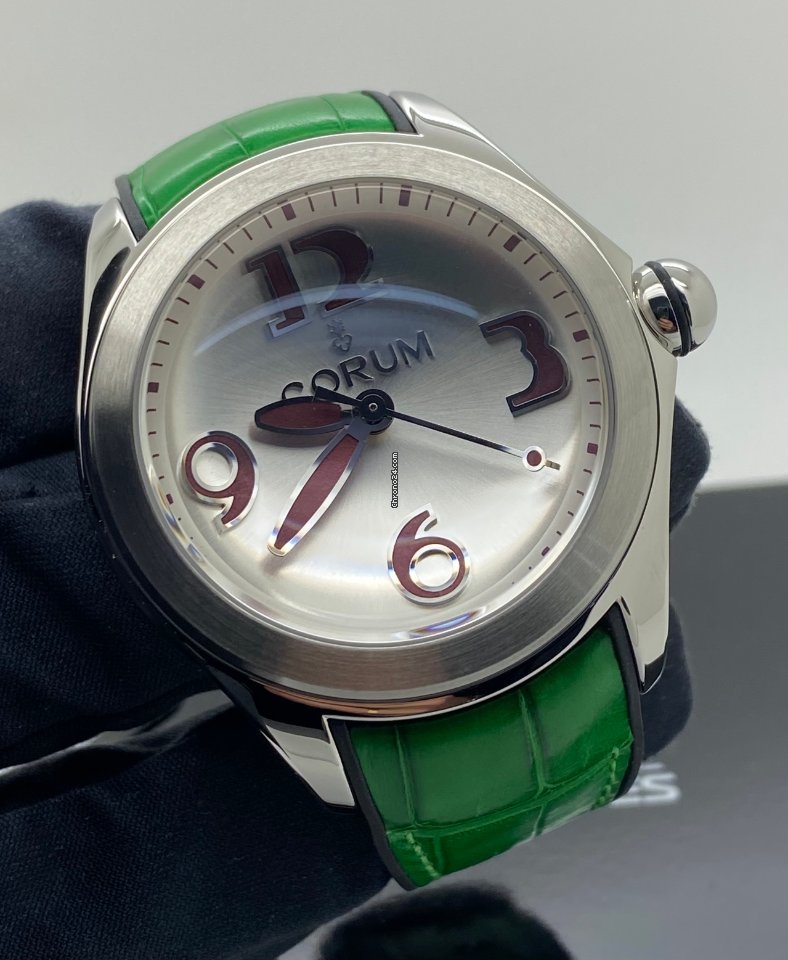 Corum Bubble Automatic Steel 082.410.20 Replica 5