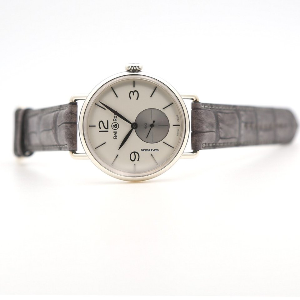 IMG_9081 Bell & Ross Vintage Mens watch Unisex Manual winding BRWW1-ME-AG-OP SCR Replica 5