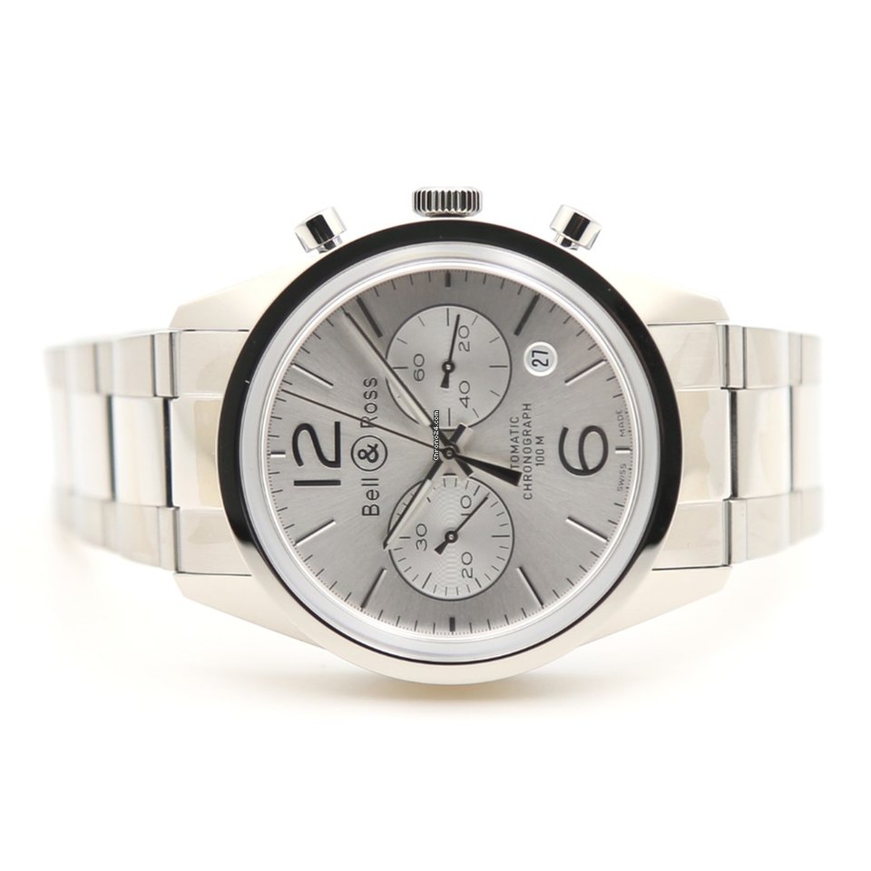 IMG_9081 Bell & Ross Vintage Mens watch Unisex Automatic Steel BRG126-WH-ST SST Replica 5