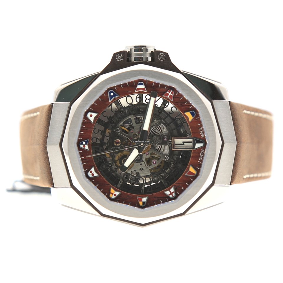 IMG_9081 Corum Admirals Cup AC-One Mens watch Unisex Automatic Titanium A082 03211 Replica 5